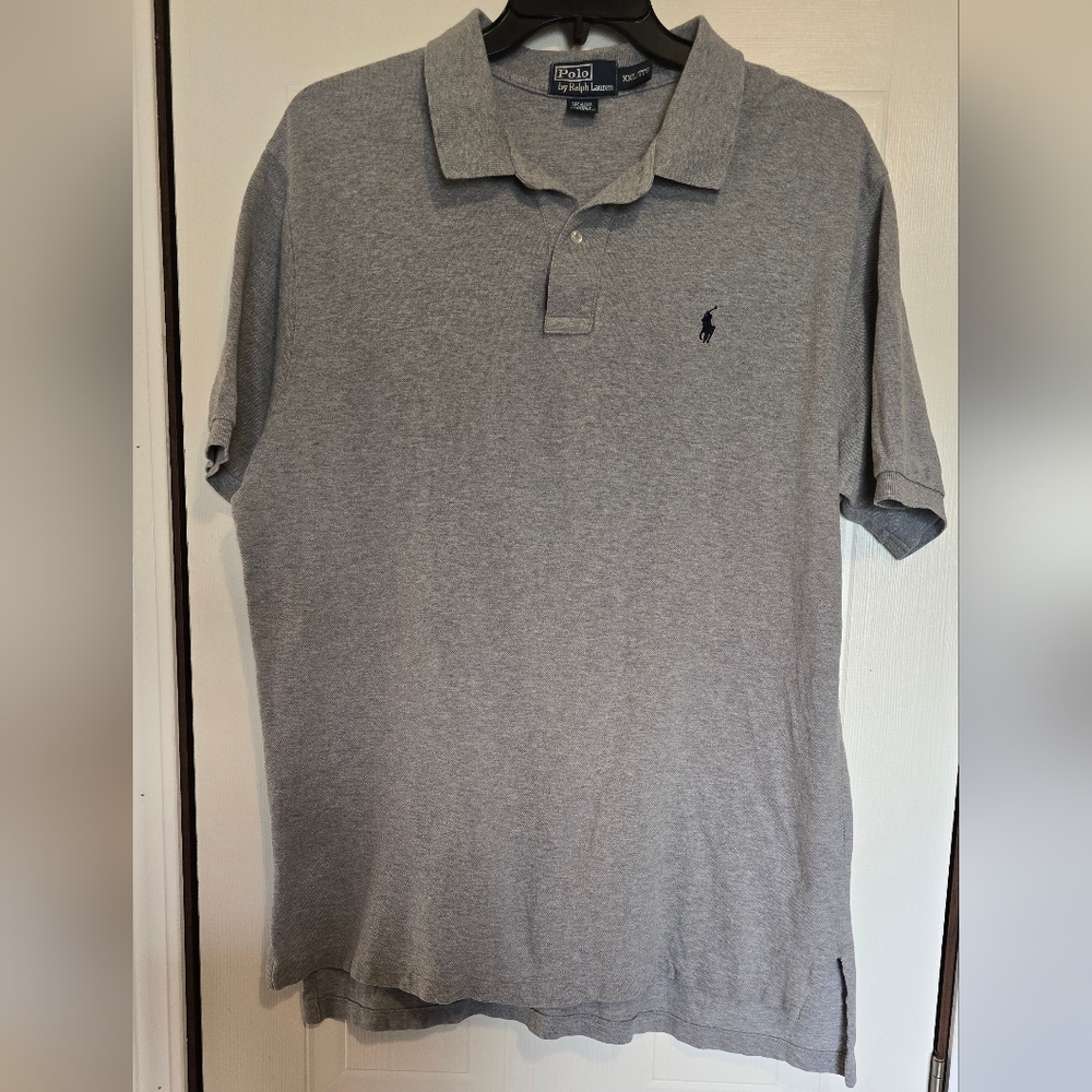 Polo by Ralph Lauren Men's Classic Gray Polo Shirt